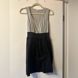 Two tone mini tank dress, size medium